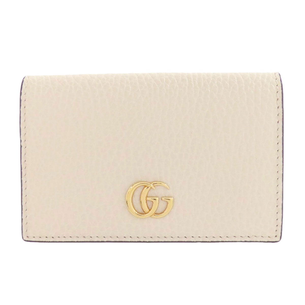 GUCCI グッチ 474748 ダブルG GG カードケース カーフ レディース 中古