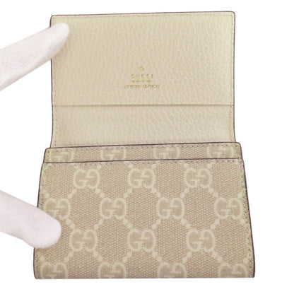 GUCCI グッチ 474748 ダブルG GG カードケース カーフ レディース 中古