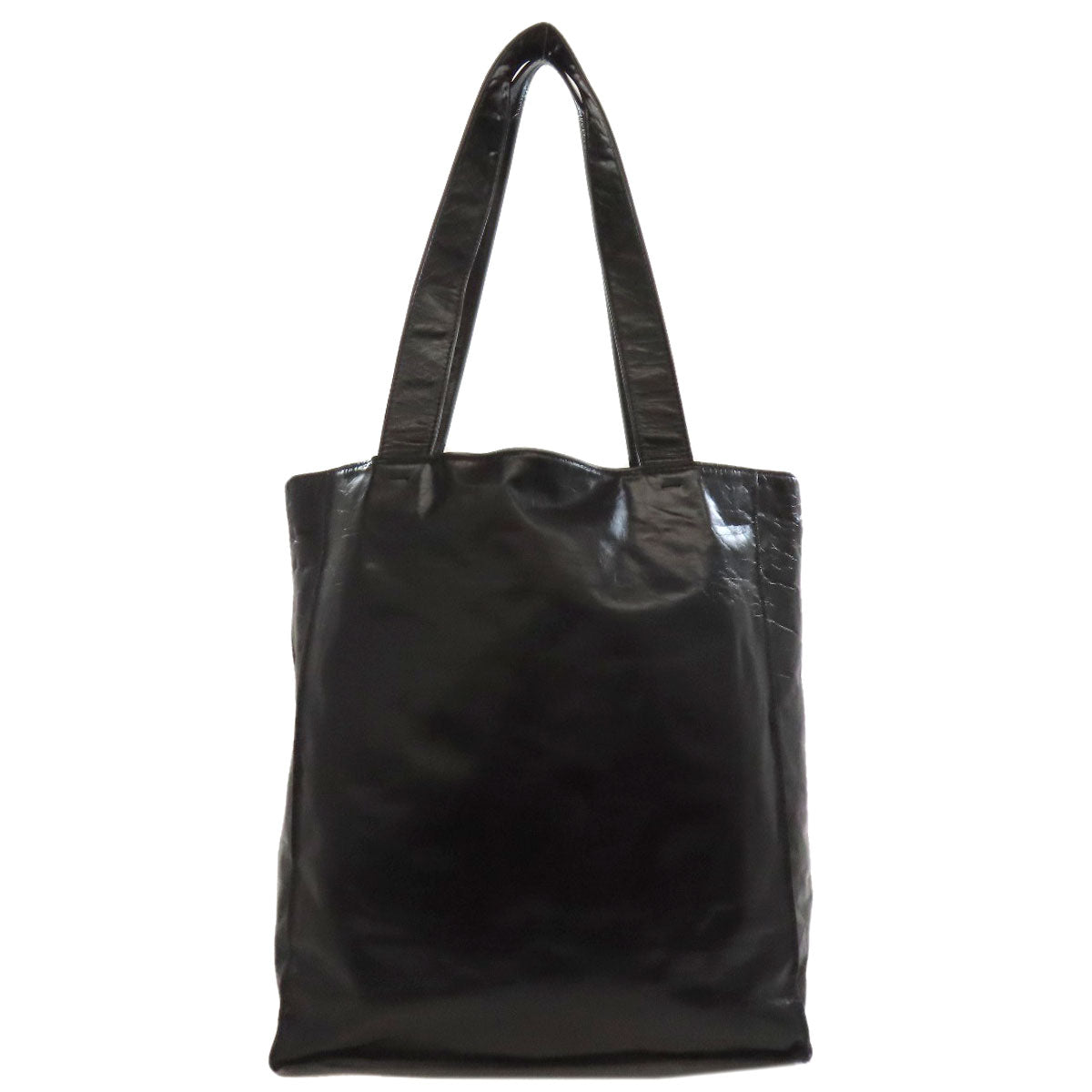 VALENTINO バレンティノ ロゴ トートバッグ カーフ レディース 中古