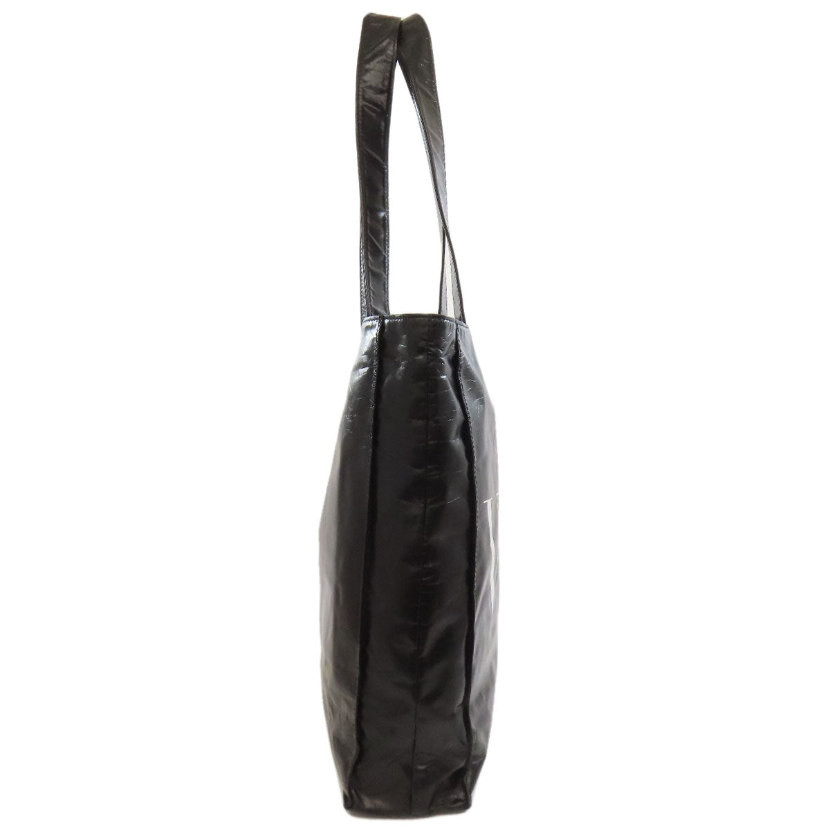 VALENTINO バレンティノ ロゴ トートバッグ カーフ レディース 中古