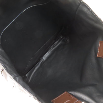 VALENTINO バレンティノ ロゴ トートバッグ カーフ レディース 中古