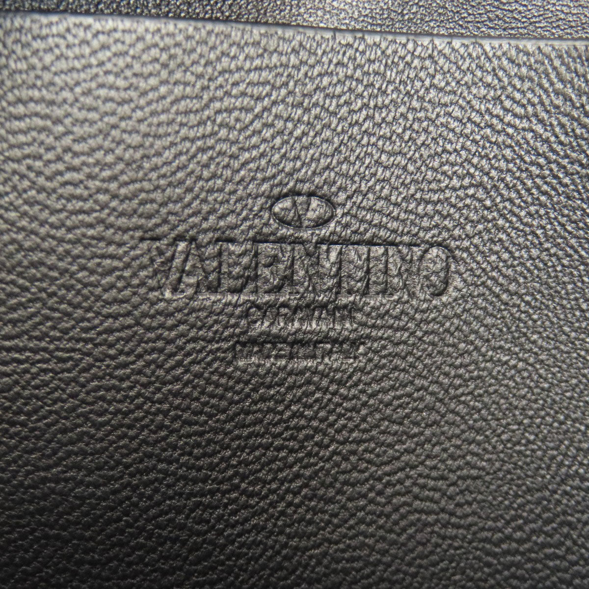 VALENTINO バレンティノ ロゴ トートバッグ カーフ レディース 中古