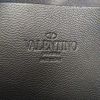 VALENTINO バレンティノ ロゴ トートバッグ カーフ レディース 中古