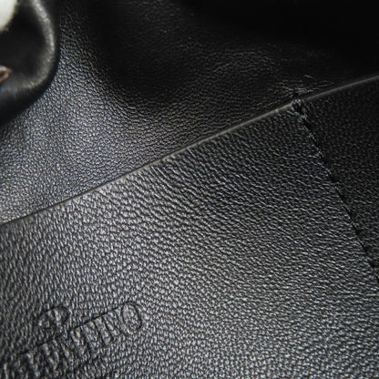VALENTINO バレンティノ ロゴ トートバッグ カーフ レディース 中古