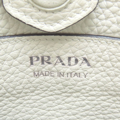 PRADA プラダ ロゴ ショルダーバッグ レザー レディース 中古