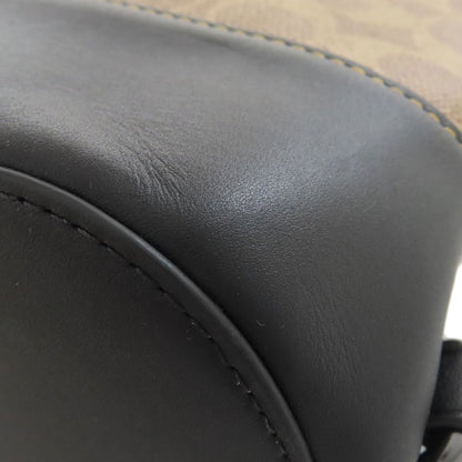 COACH コーチ CY801 ドミニク スリング ボディバッグ PVC レディース 中古