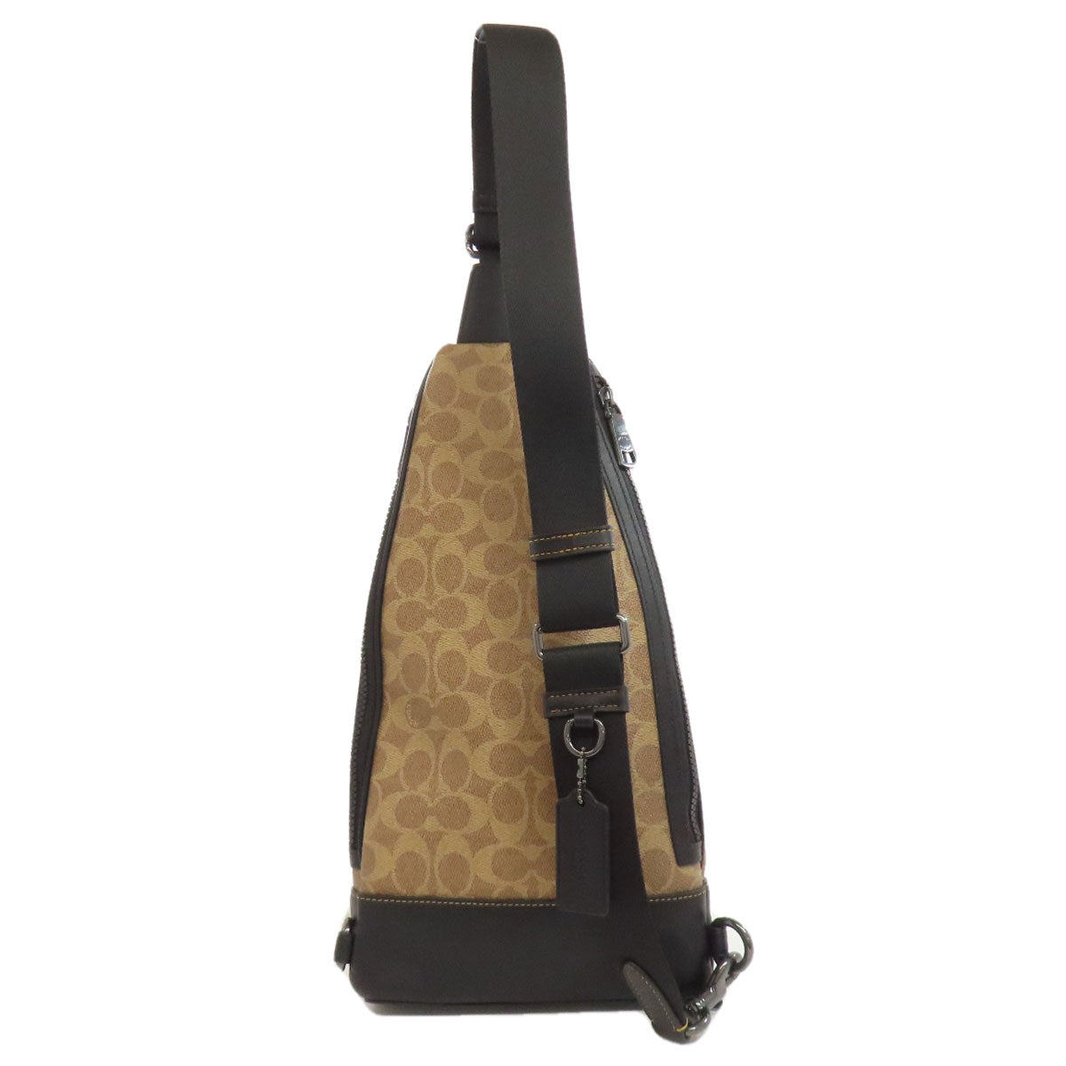 COACH コーチ CY801 ドミニク スリング ボディバッグ PVC レディース 中古