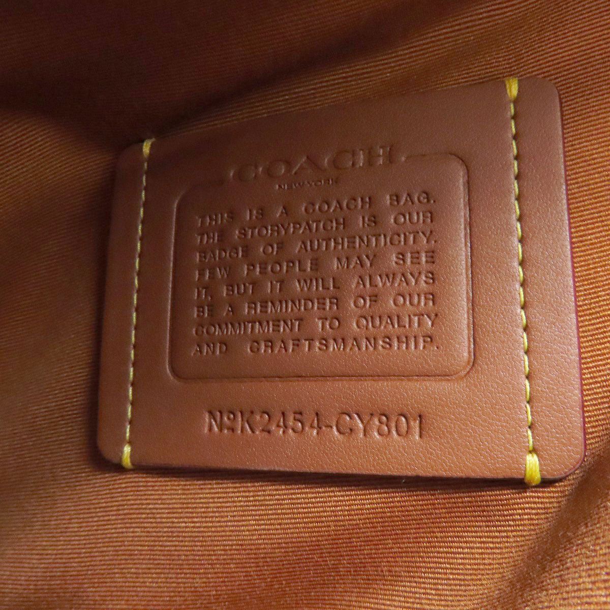 COACH コーチ CY801 ドミニク スリング ボディバッグ PVC レディース 中古