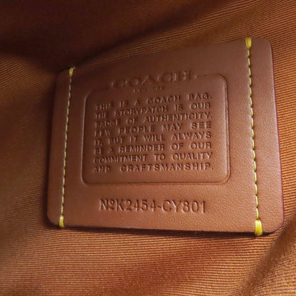 COACH コーチ CY801 ドミニク スリング ボディバッグ PVC レディース 中古