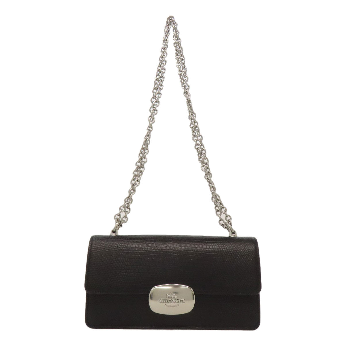 COACH コーチ CR106 エライザ ショルダーバッグ PVC レディース 中古