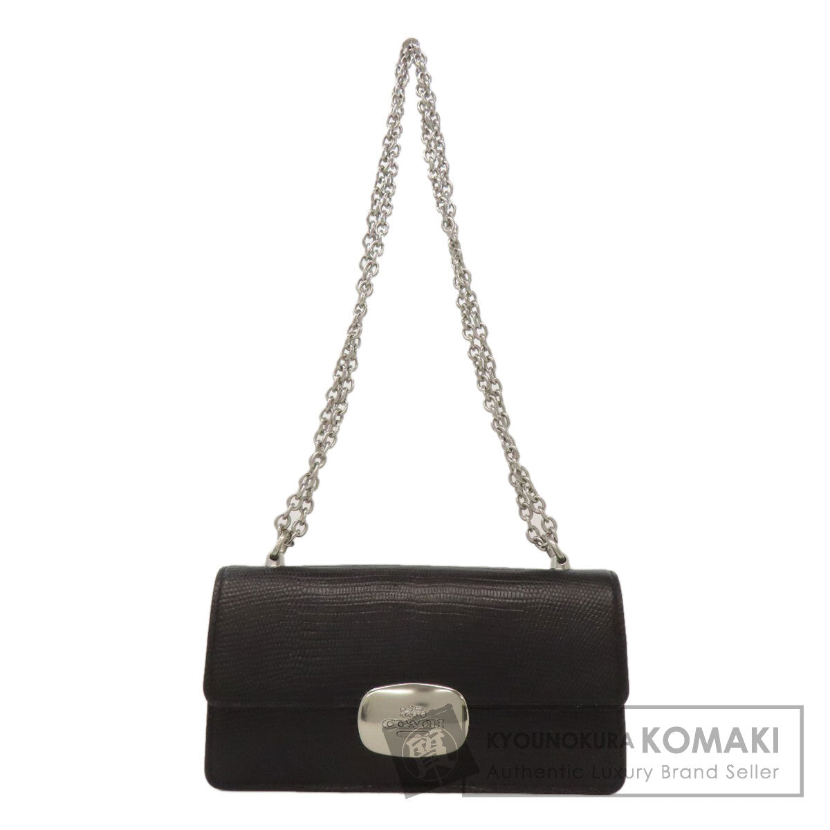 COACH コーチ CR106 エライザ ショルダーバッグ PVC レディース 中古
