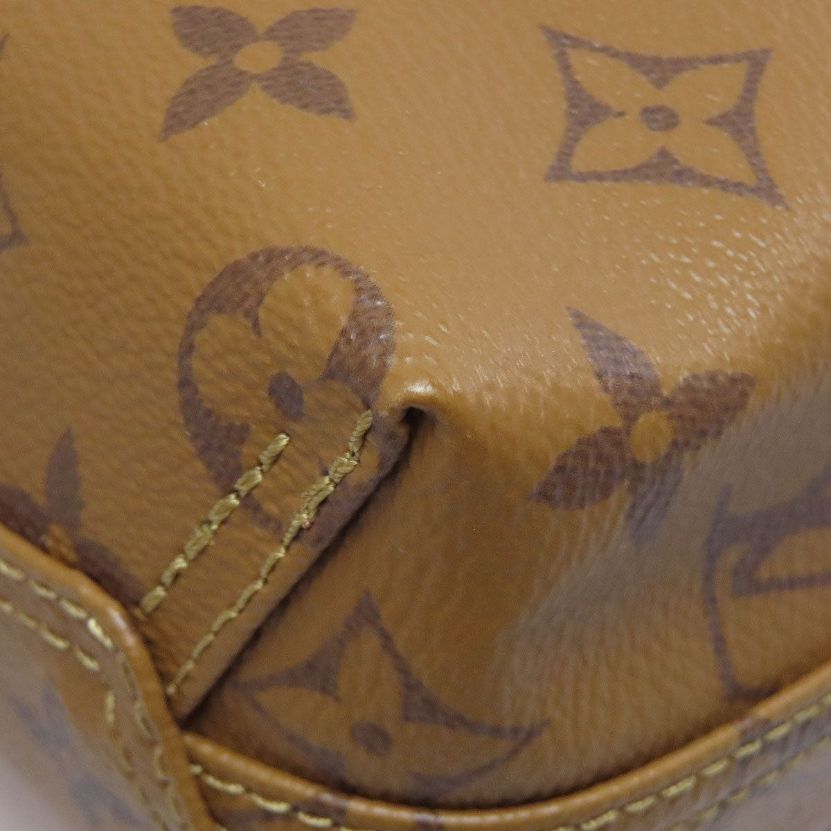 LOUIS VUITTON ルイヴィトン M46816 アトランティスBB ハンドバッグ モノグラムリバース レディース 中古