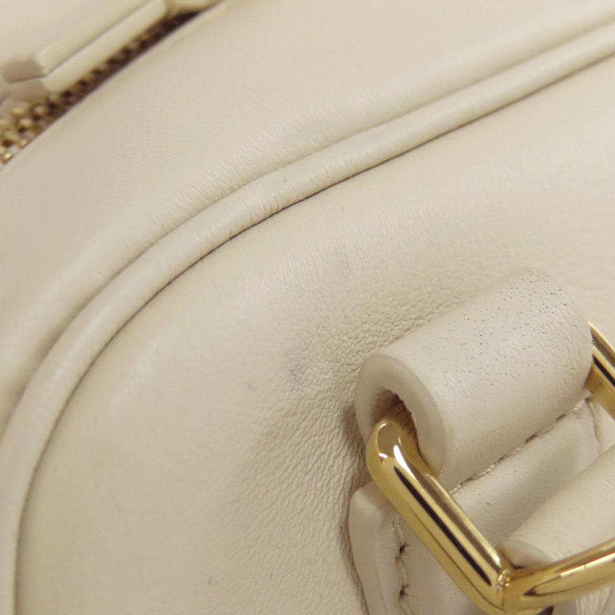 LOEWE ロエベ アマソナ16 スクエア 2WAY ハンドバッグ カーフ レディース 中古