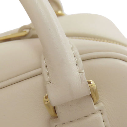 LOEWE ロエベ アマソナ16 スクエア 2WAY ハンドバッグ カーフ レディース 中古