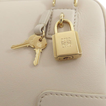 LOEWE ロエベ アマソナ16 スクエア 2WAY ハンドバッグ カーフ レディース 中古