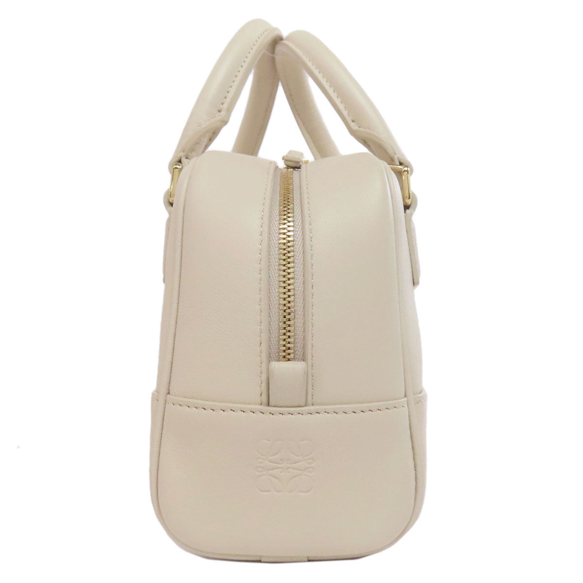 LOEWE ロエベ アマソナ16 スクエア 2WAY ハンドバッグ カーフ レディース 中古
