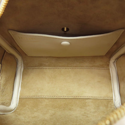 LOEWE ロエベ アマソナ16 スクエア 2WAY ハンドバッグ カーフ レディース 中古