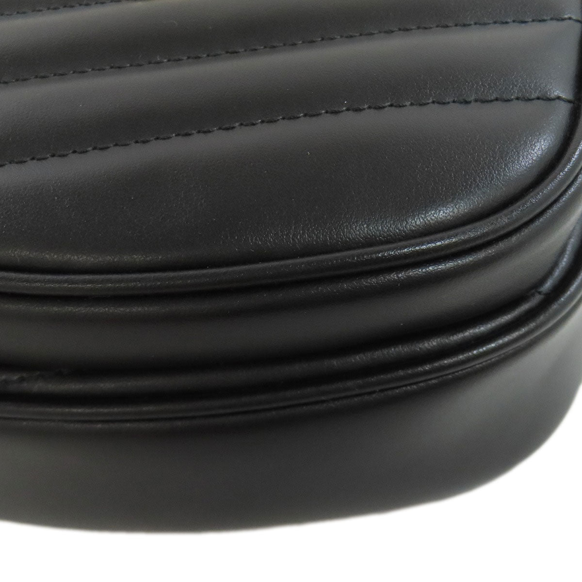 GUCCI グッチ 751628 インターロッキングG ハート ショルダーバッグ カーフ レディース 中古
