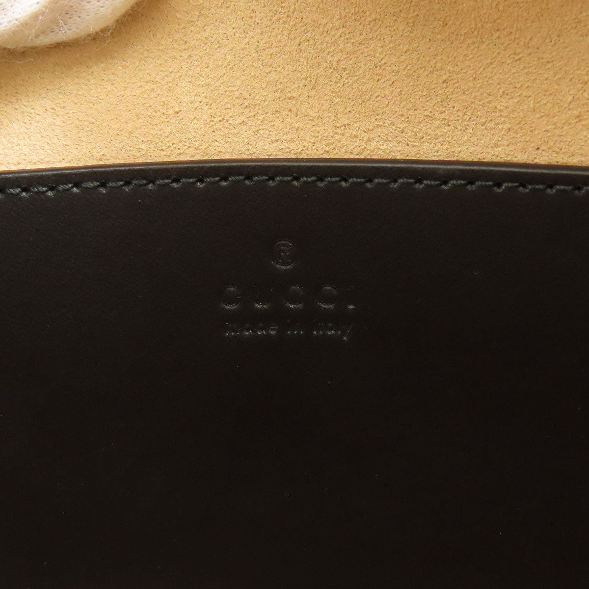 GUCCI グッチ 751628 インターロッキングG ハート ショルダーバッグ カーフ レディース 中古
