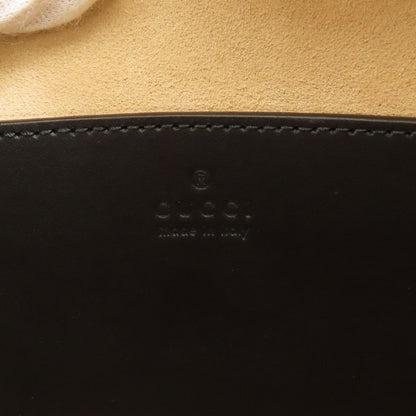 GUCCI グッチ 751628 インターロッキングG ハート ショルダーバッグ カーフ レディース 中古