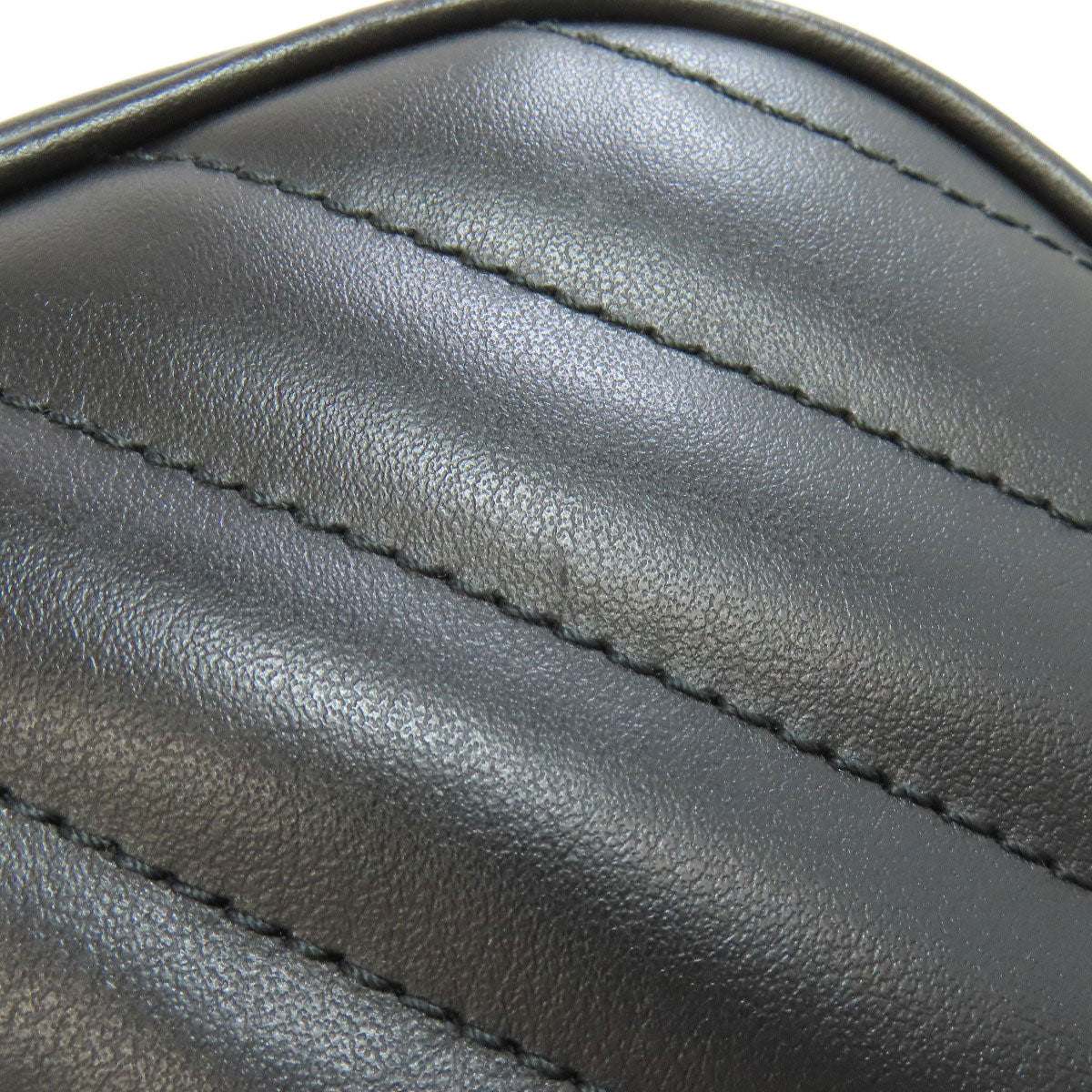 GUCCI グッチ 751628 インターロッキングG ハート ショルダーバッグ カーフ レディース 中古