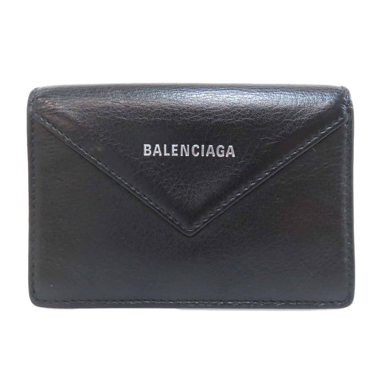 BALENCIAGA バレンシアガ 505238 ペーパー カードケース カーフ レディース 中古