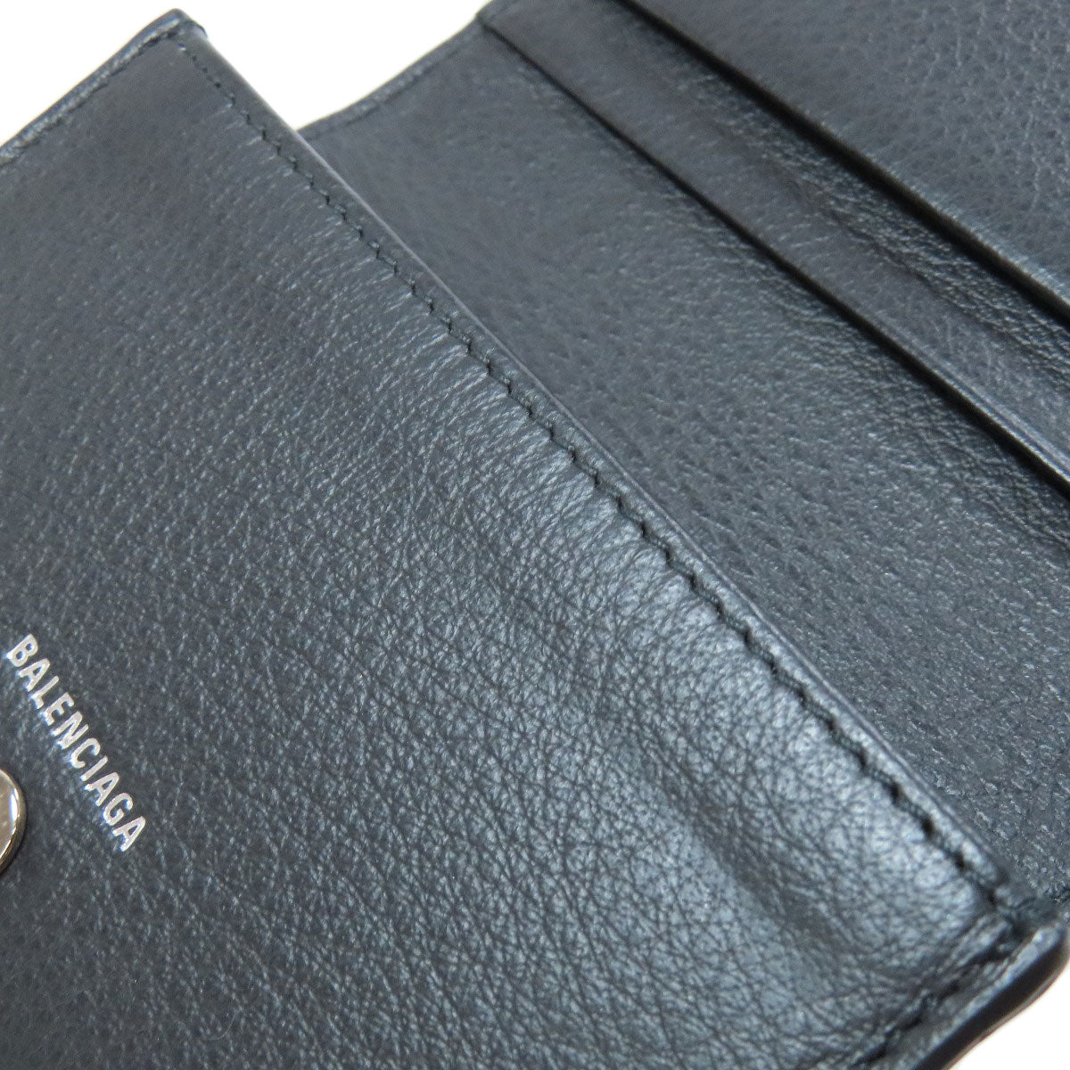 BALENCIAGA バレンシアガ 505238 ペーパー カードケース カーフ レディース 中古