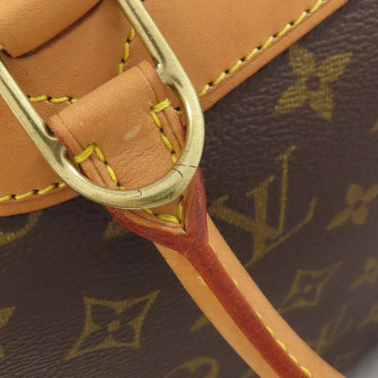 LOUIS VUITTON ルイヴィトン M47270 ドーヴィル ハンドバッグ モノグラムキャンバス レディース 中古
