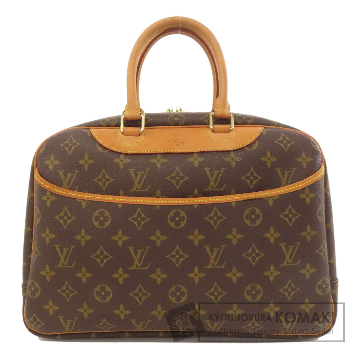 LOUIS VUITTON ルイヴィトン M47270 ドーヴィル ハンドバッグ モノグラムキャンバス レディース 中古