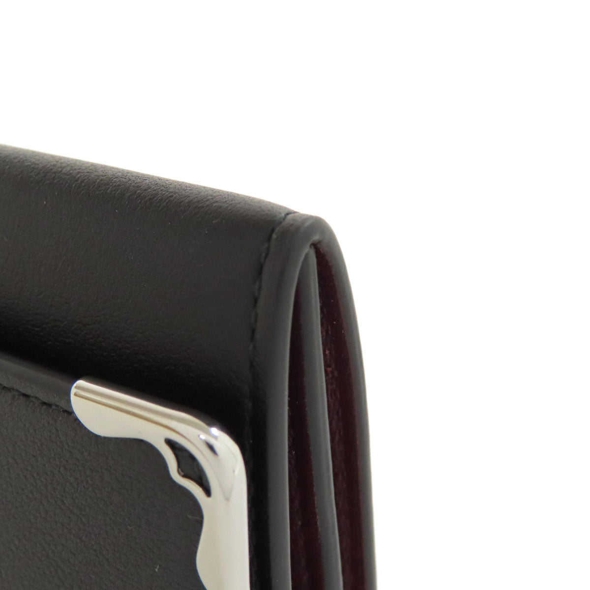 CARTIER カルティエ ロゴ コインケース カーフ レディース 中古