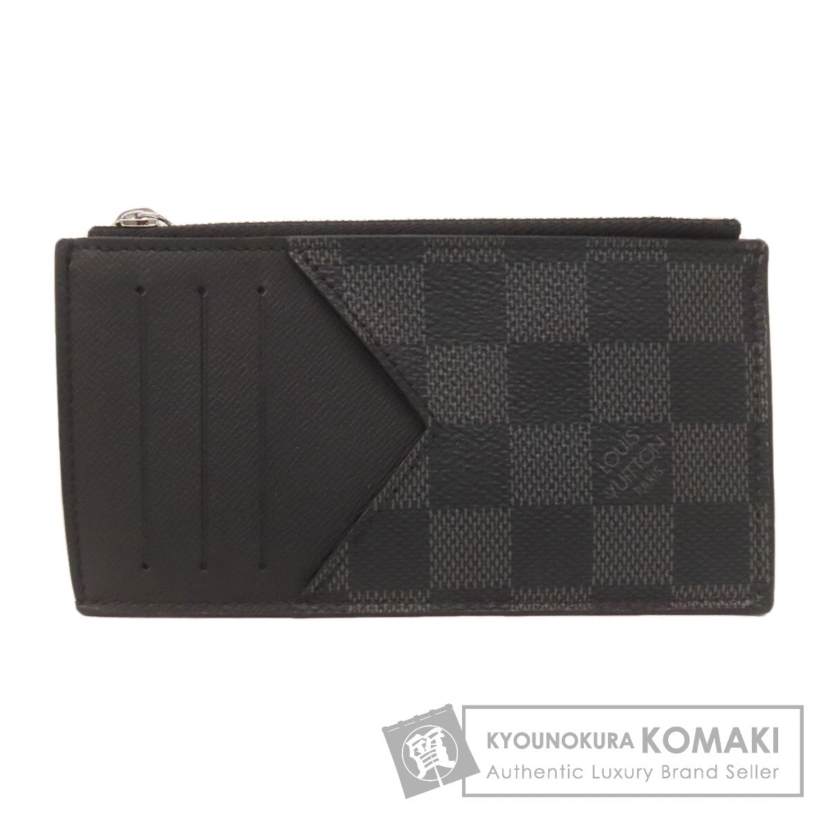 LOUIS VUITTON ルイヴィトン N64038 コインカード・ホルダー コインケース ダミエキャンバス メンズ 中古