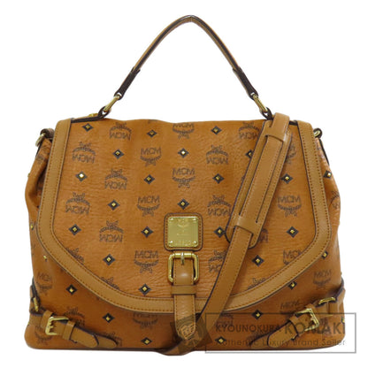 MCM エムシーエム 2WAY ハンドバッグ PVC レディース 中古