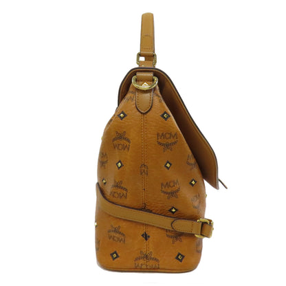 MCM エムシーエム 2WAY ハンドバッグ PVC レディース 中古