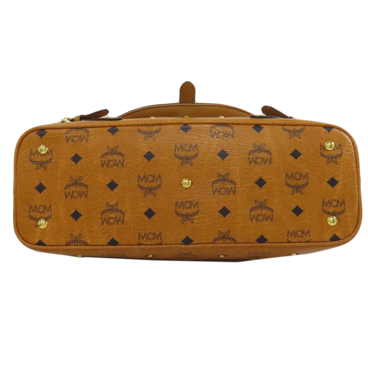 MCM エムシーエム 2WAY ハンドバッグ PVC レディース 中古