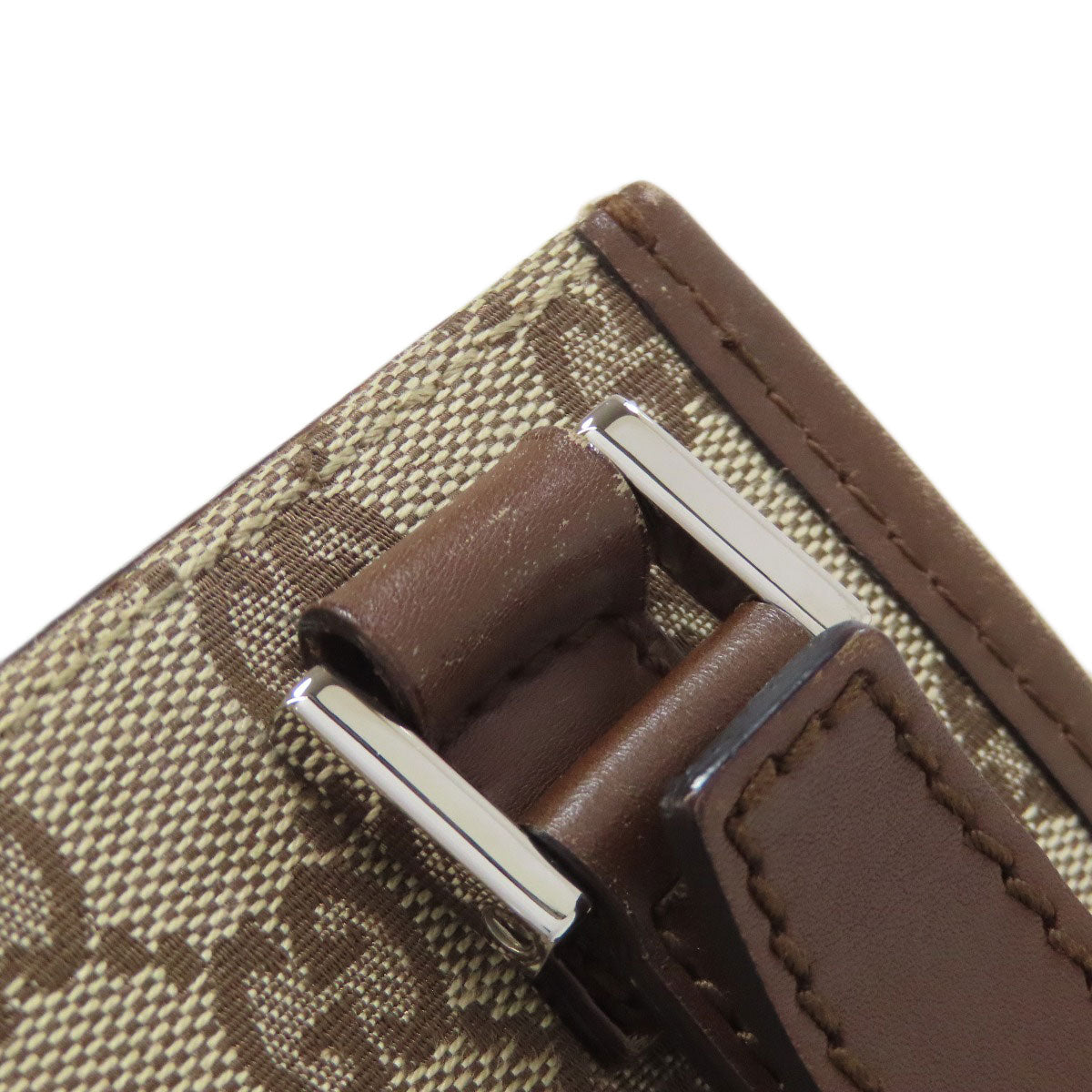GUCCI グッチ 92562 ロングショルダー GG ショルダーバッグ キャンバス レディース 中古