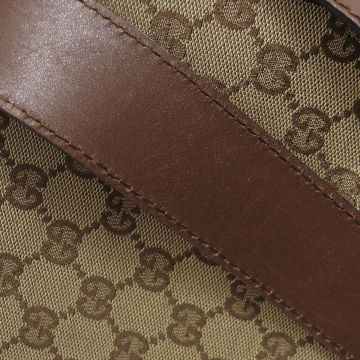 GUCCI グッチ 92562 ロングショルダー GG ショルダーバッグ キャンバス レディース 中古