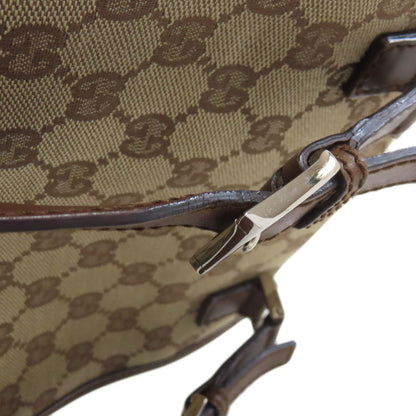 GUCCI グッチ 92562 ロングショルダー GG ショルダーバッグ キャンバス レディース 中古