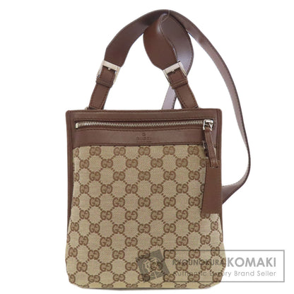 GUCCI グッチ 92562 ロングショルダー GG ショルダーバッグ キャンバス レディース 中古