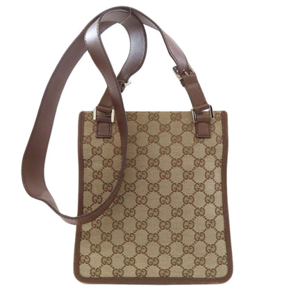 GUCCI グッチ 92562 ロングショルダー GG ショルダーバッグ キャンバス レディース 中古