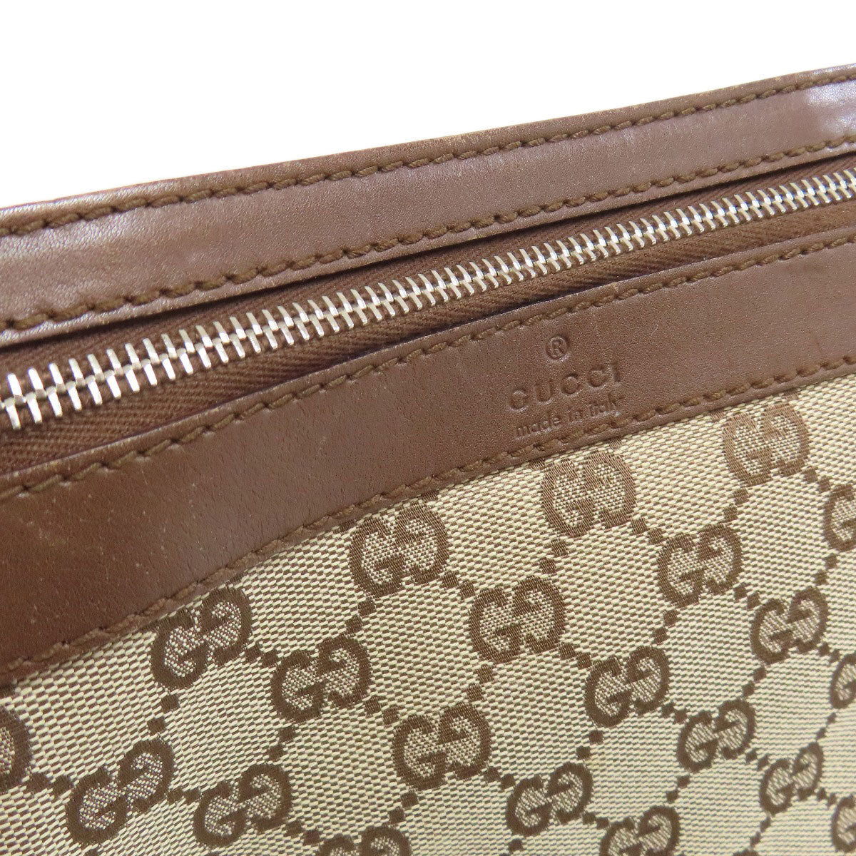 GUCCI グッチ 92562 ロングショルダー GG ショルダーバッグ キャンバス レディース 中古