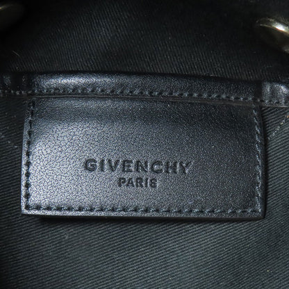 GIVENCHY ジバンシー ロゴ ハンドバッグ デニム レディース 中古