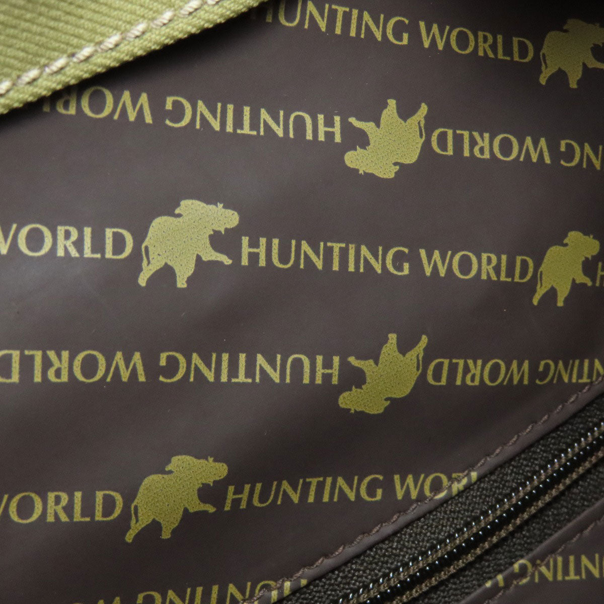 HUNTING WORLD ハンティングワールド ロゴ リュック・デイパック キャンバス レディース 中古
