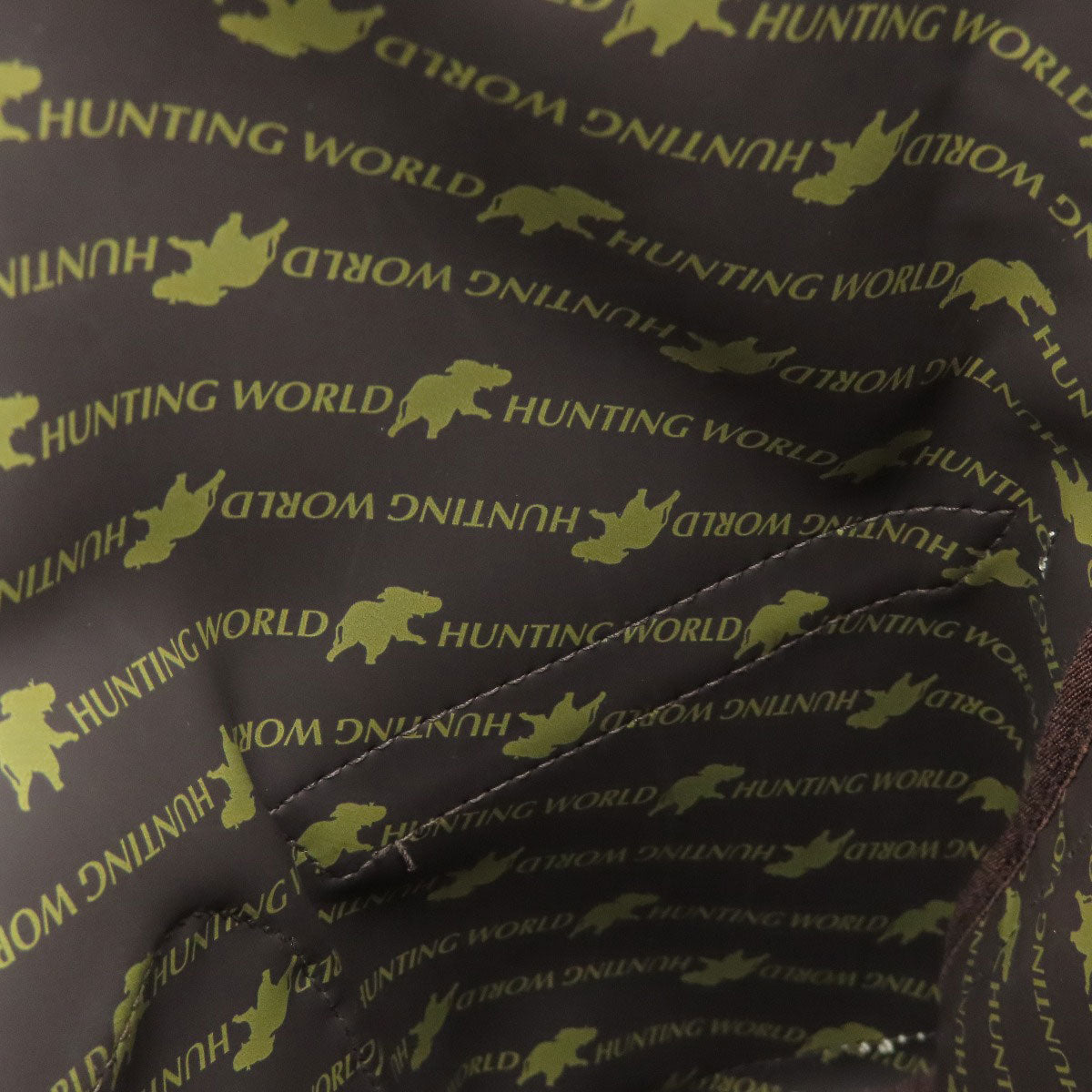 HUNTING WORLD ハンティングワールド ロゴ リュック・デイパック キャンバス レディース 中古