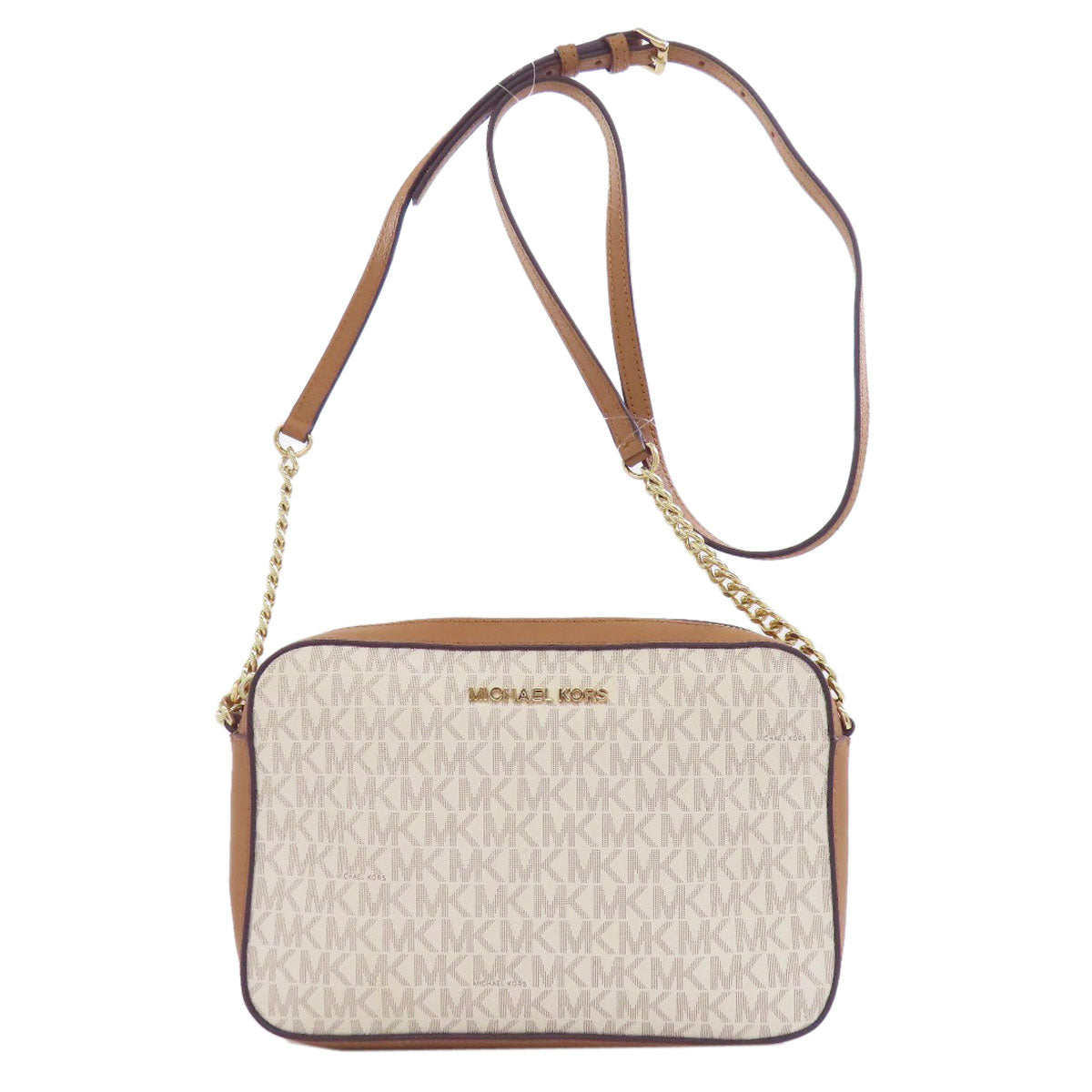 Michael Kors マイケルコース MKシグネチャー ショルダーバッグ PVC レディース 中古