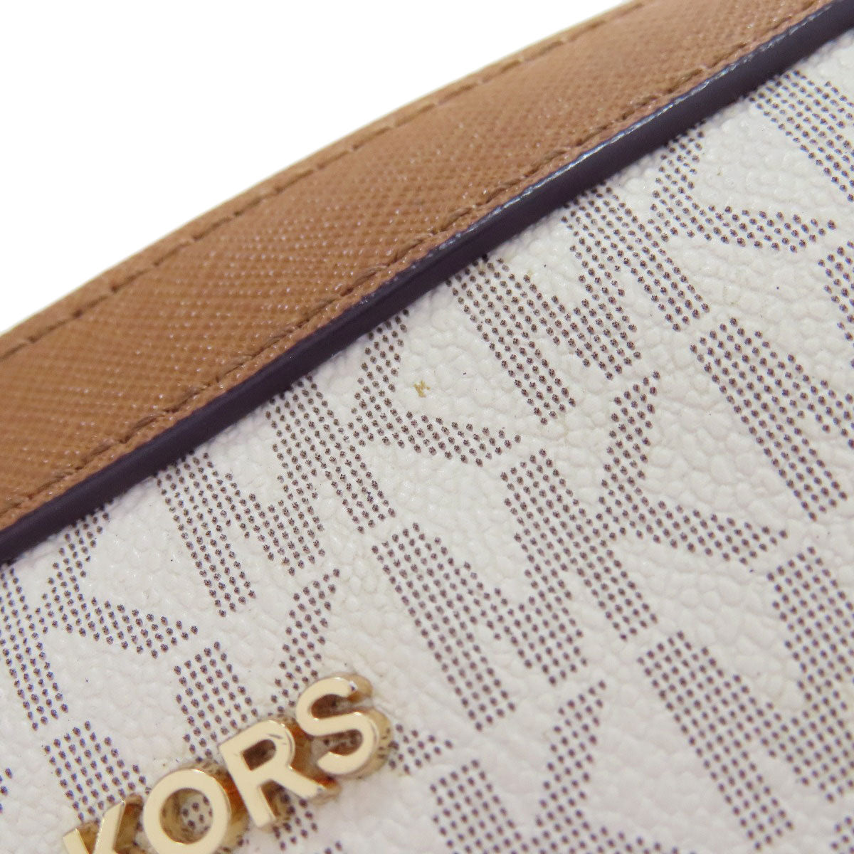 Michael Kors マイケルコース MKシグネチャー ショルダーバッグ PVC レディース 中古