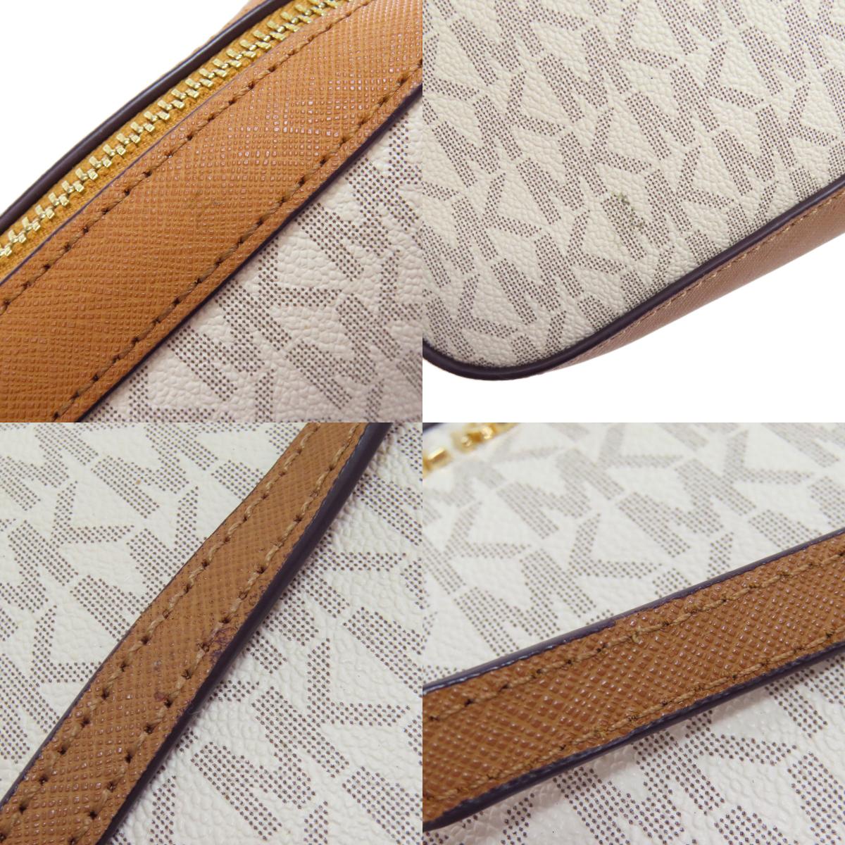 Michael Kors マイケルコース MKシグネチャー ショルダーバッグ PVC レディース 中古