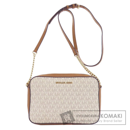 Michael Kors マイケルコース MKシグネチャー ショルダーバッグ PVC レディース 中古