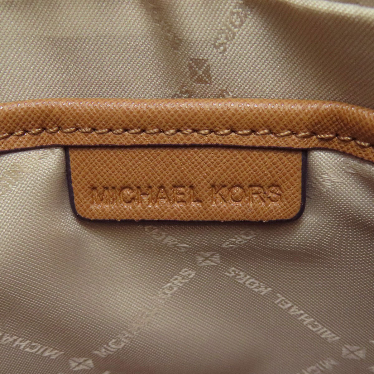 Michael Kors マイケルコース MKシグネチャー ショルダーバッグ PVC レディース 中古