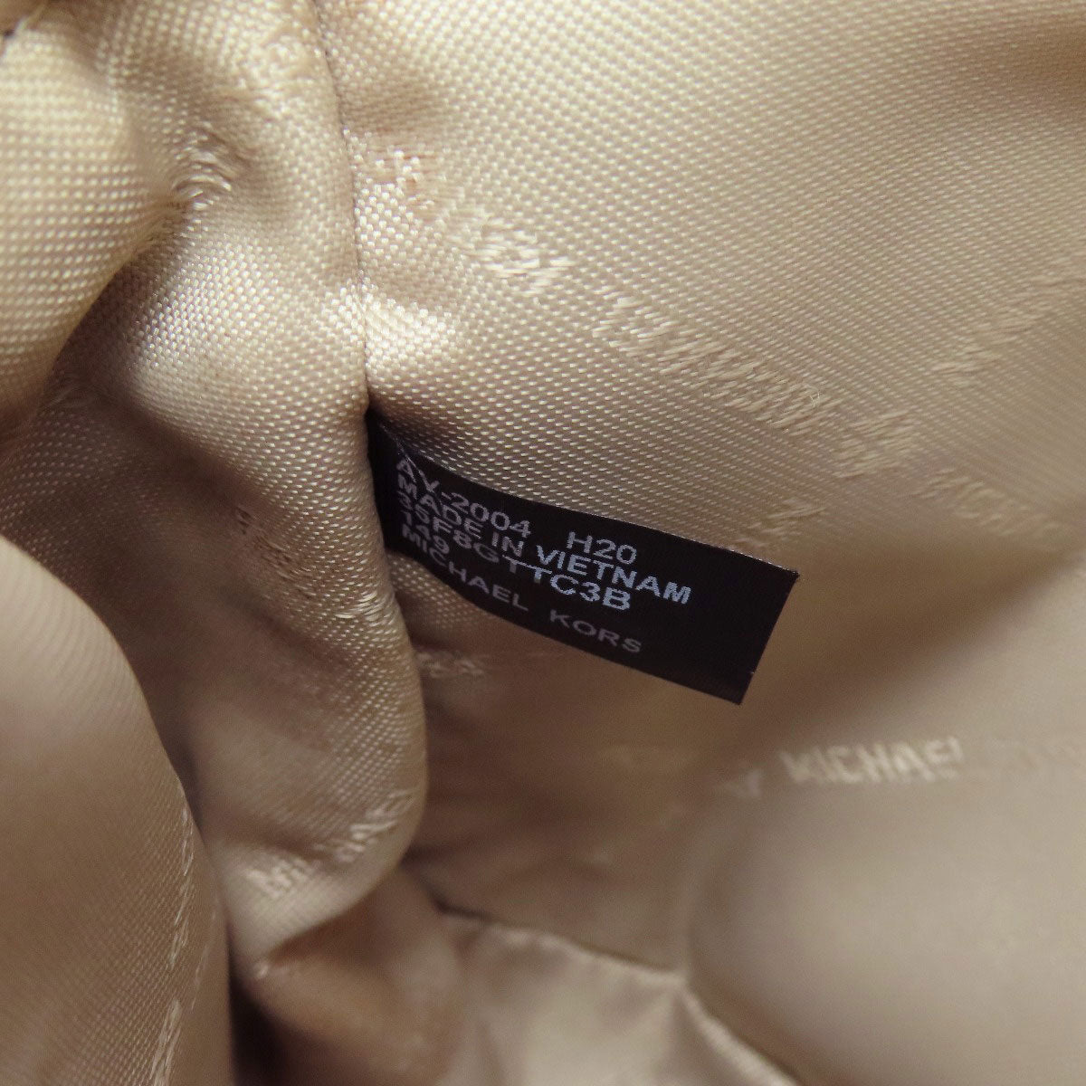 Michael Kors マイケルコース MKシグネチャー ショルダーバッグ PVC レディース 中古