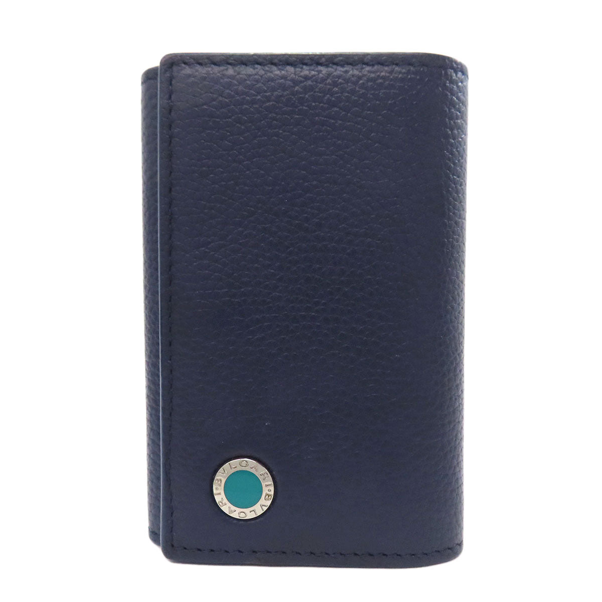 BVLGARI ブルガリ ロゴ キーケース レザー レディース 中古